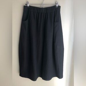Marisfrolg Womens Wool Skirt Black Size: 38